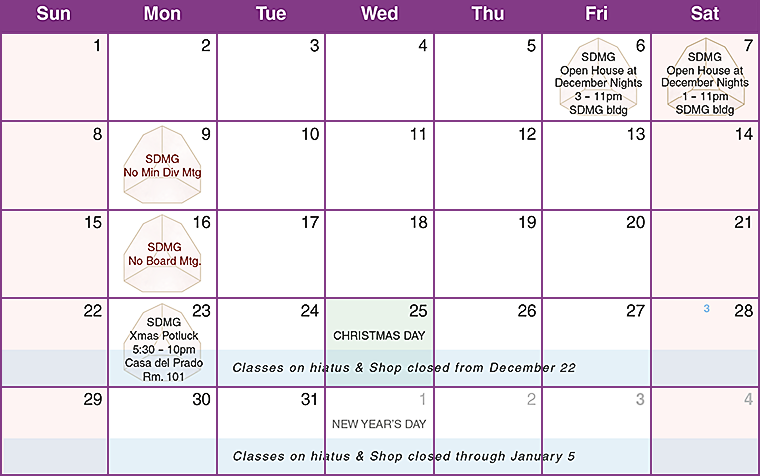 December 2024 Calendar