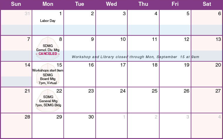 September 2025 Calendar